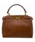FENDI (フェンディ) ピーカブー ミニ ブラウン：150000円