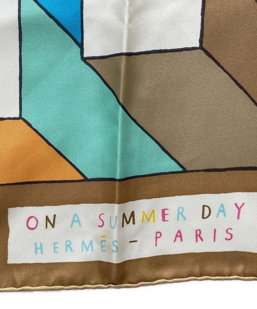 HERMES（エルメス）HERMES (エルメス) カレ140 ON A SUMMER DAY マルチカラーの古着・服飾アイテム