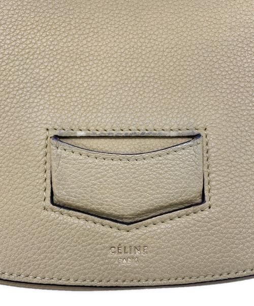 CELINE（セリーヌ）CELINE (セリーヌ) ショルダーバッグ　トロッタースモール ベージュの古着・服飾アイテム