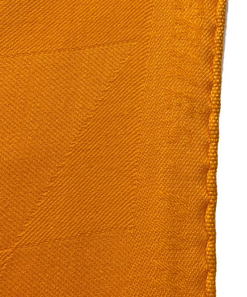HERMES（エルメス）HERMES (エルメス) ストール/マフラー オレンジの古着・服飾アイテム