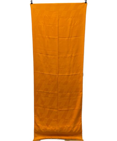 HERMES（エルメス）HERMES (エルメス) ストール/マフラー オレンジの古着・服飾アイテム