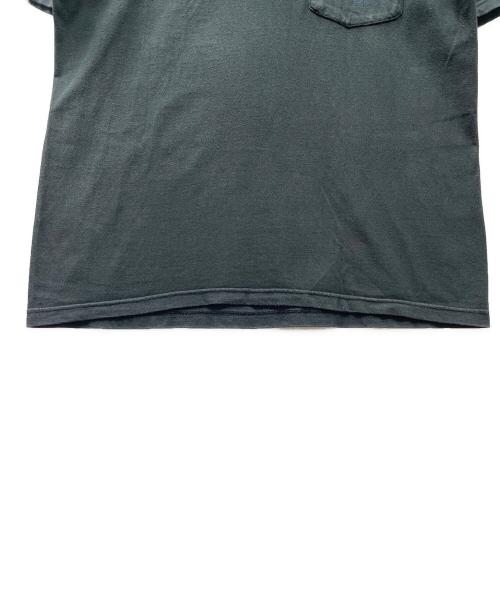 HARLEY-DAVIDSON（ハーレーダビッドソン）HARLEY-DAVIDSON (ハーレーダビッドソン) 半袖Tシャツ ブルーフレイム スカル ブラック サイズ:Mの古着・服飾アイテム
