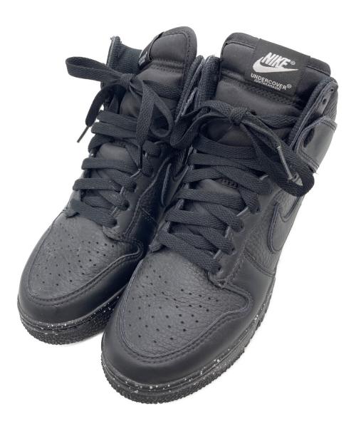 NIKE（ナイキ）NIKE (ナイキ) UNDERCOVER (アンダーカバー) DUNK HIGH ブラック サイズ:23.5の古着・服飾アイテム