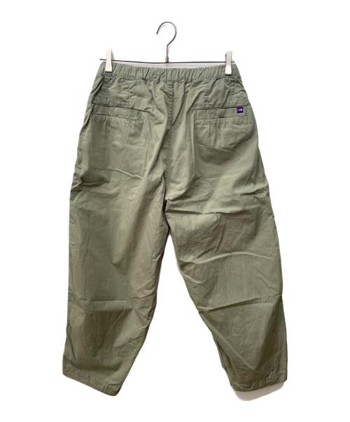 THE NORTHFACE PURPLELABEL（ザ・ノースフェイス パープルレーベル）THE NORTHFACE PURPLELABEL (ザ・ノースフェイス パープルレーベル) Ripstop Wide Cropped Field Pants グリーン サイズ:30の古着・服飾アイテム