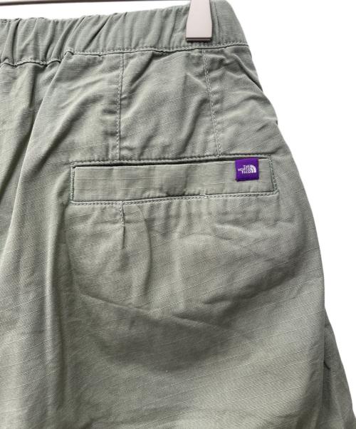 THE NORTHFACE PURPLELABEL（ザ・ノースフェイス パープルレーベル）THE NORTHFACE PURPLELABEL (ザ・ノースフェイス パープルレーベル) Ripstop Wide Cropped Field Pants グリーン サイズ:30の古着・服飾アイテム