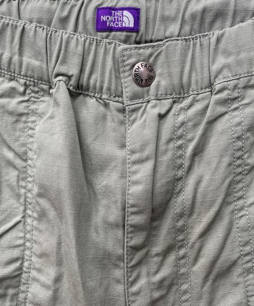 THE NORTHFACE PURPLELABEL（ザ・ノースフェイス パープルレーベル）THE NORTHFACE PURPLELABEL (ザ・ノースフェイス パープルレーベル) Ripstop Wide Cropped Field Pants グリーン サイズ:30の古着・服飾アイテム
