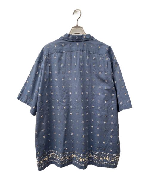 POLO RALPH LAUREN（ポロ・ラルフローレン）POLO RALPH LAUREN (ポロ・ラルフローレン) CLAYTON 半袖シャツ ブルー サイズ:XXLの古着・服飾アイテム