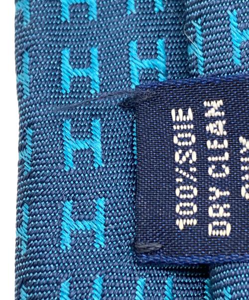 HERMES（エルメス）HERMES (エルメス) ネクタイ ブルー サイズ:不明の古着・服飾アイテム