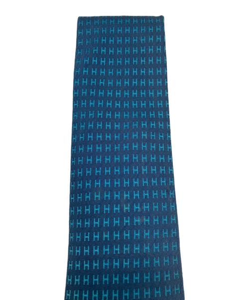 HERMES（エルメス）HERMES (エルメス) ネクタイ ブルー サイズ:不明の古着・服飾アイテム