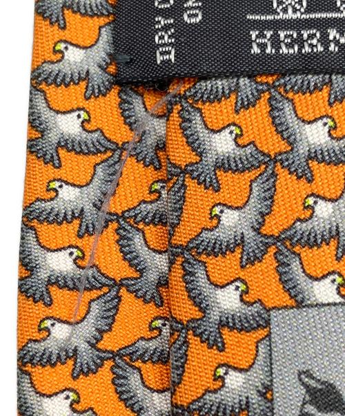 HERMES（エルメス）HERMES (エルメス) ネクタイ オレンジ サイズ:不明の古着・服飾アイテム