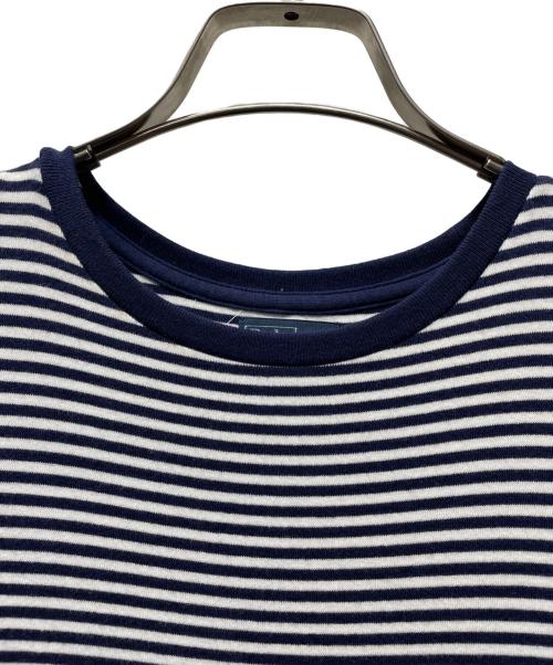 POLO RALPH LAUREN（ポロ・ラルフローレン）POLO RALPH LAUREN (ポロ・ラルフローレン) 半袖ワンピース ネイビー サイズ:Sの古着・服飾アイテム