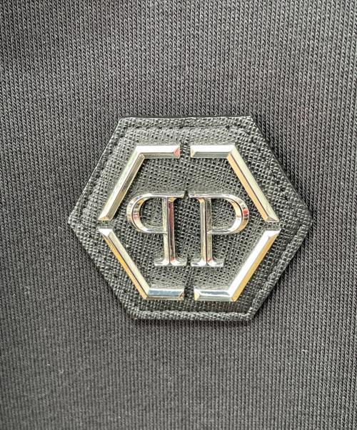 PHILIPP PLEIN HOMME（フィリップレインオム）PHILIPP PLEIN HOMME (フィリップレインオム) パーカー ブラック サイズ:Lの古着・服飾アイテム