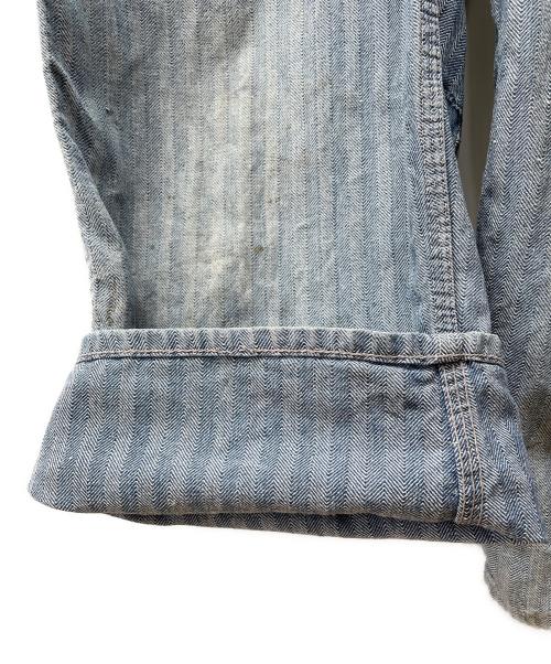 big mac（ビッグマック）BIG MAC (ビッグマック) Scovill GRIPPER ZIPPER 60's インディゴ サイズ:42の古着・服飾アイテム