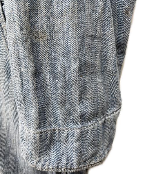 big mac（ビッグマック）BIG MAC (ビッグマック) Scovill GRIPPER ZIPPER 60's インディゴ サイズ:42の古着・服飾アイテム
