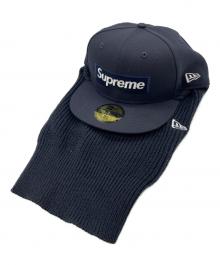 New Era  Box Logo Balaclava×SUPREME（ニューエラ・ボックスロゴ・バラクラバ×シュプリーム）の古着「キャップ」｜ブラック