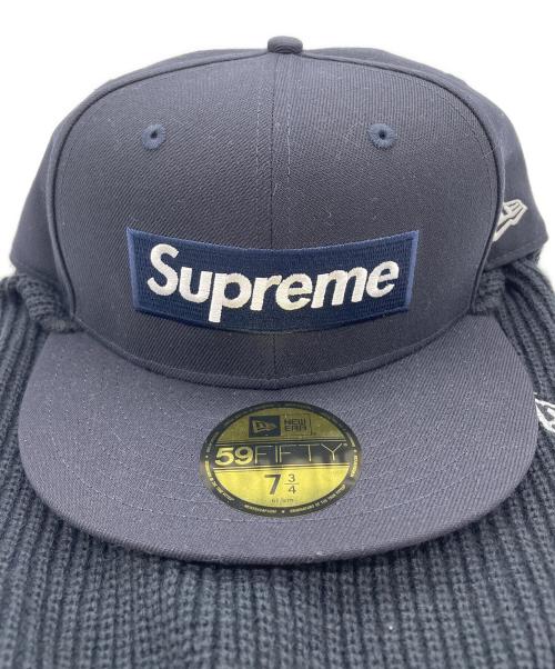 New Era  Box Logo Balaclava（ニューエラ・ボックスロゴ・バラクラバ）New Era  Box Logo Balaclava (ニューエラ・ボックスロゴ・バラクラバ) Supreme (シュプリーム) キャップ ブラック サイズ:61.5の古着・服飾アイテム