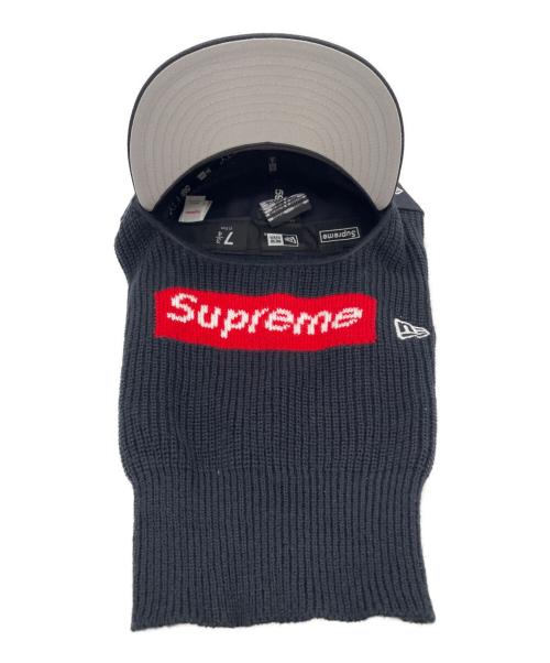 New Era  Box Logo Balaclava（ニューエラ・ボックスロゴ・バラクラバ）New Era  Box Logo Balaclava (ニューエラ・ボックスロゴ・バラクラバ) Supreme (シュプリーム) キャップ ブラック サイズ:61.5の古着・服飾アイテム