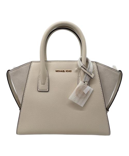 MICHAEL KORS（マイケルコース）MICHAEL KORS (マイケルコース) 2WAYバッグ ホワイトの古着・服飾アイテム
