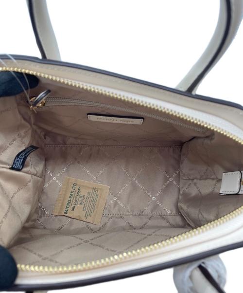 MICHAEL KORS（マイケルコース）MICHAEL KORS (マイケルコース) 2WAYバッグ ホワイトの古着・服飾アイテム