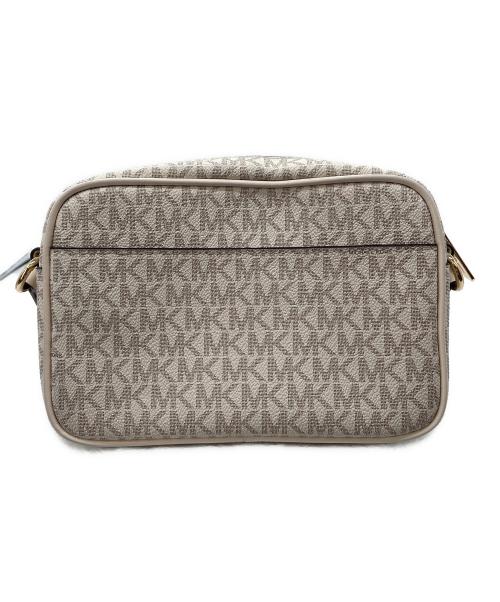 MICHAEL KORS（マイケルコース）MICHAEL KORS (マイケルコース) クロスボディ ウィズ アタッチ ミディアム ベージュの古着・服飾アイテム