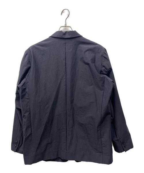 BEAMS（ビームス）BEAMS (ビームス) リンクル2ボタンジャケット リンクルワイドパンツ ネイビー サイズ:Lの古着・服飾アイテム