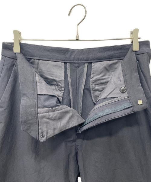 BEAMS（ビームス）BEAMS (ビームス) リンクル2ボタンジャケット リンクルワイドパンツ ネイビー サイズ:Lの古着・服飾アイテム