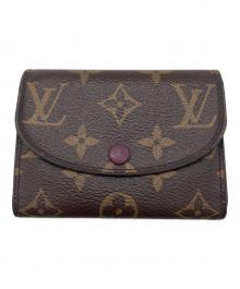 LOUIS VUITTON（ルイ ヴィトン）の古着「コインケース ポルトモネ・ロザリ」｜ブラウン