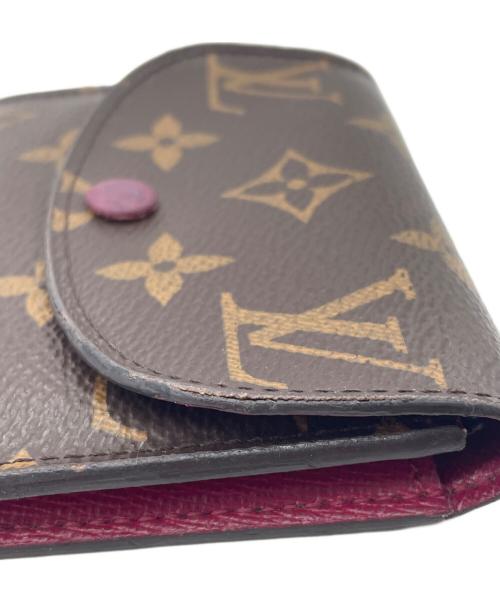 LOUIS VUITTON（ルイ ヴィトン）LOUIS VUITTON (ルイ ヴィトン) コインケース ポルトモネ・ロザリ ブラウンの古着・服飾アイテム