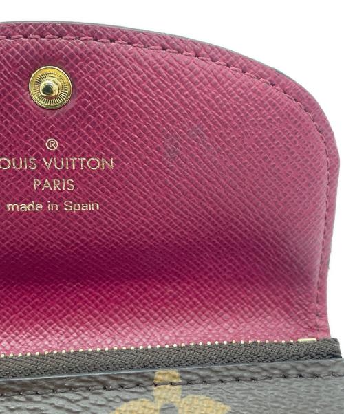 LOUIS VUITTON（ルイ ヴィトン）LOUIS VUITTON (ルイ ヴィトン) コインケース ポルトモネ・ロザリ ブラウンの古着・服飾アイテム