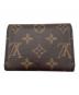 LOUIS VUITTON (ルイ ヴィトン) コインケース ポルトモネ・ロザリ ブラウン：27000円