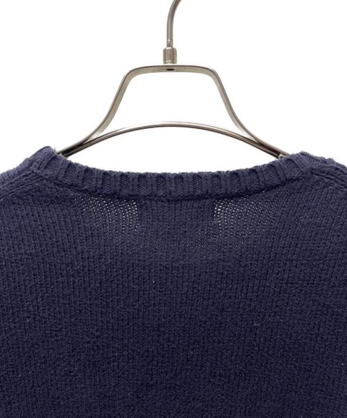 POLO RALPH LAUREN（ポロ・ラルフローレン）POLO RALPH LAUREN (ポロ・ラルフローレン) 厚手ニット ネイビー サイズ:Mの古着・服飾アイテム