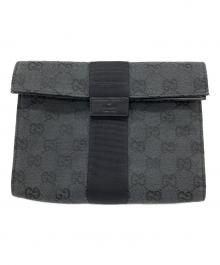 GUCCI（グッチ）の古着「GG ポーチ」｜ブラック