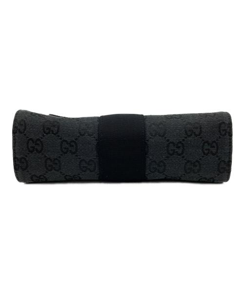 GUCCI（グッチ）GUCCI (グッチ) GG ポーチ ブラックの古着・服飾アイテム