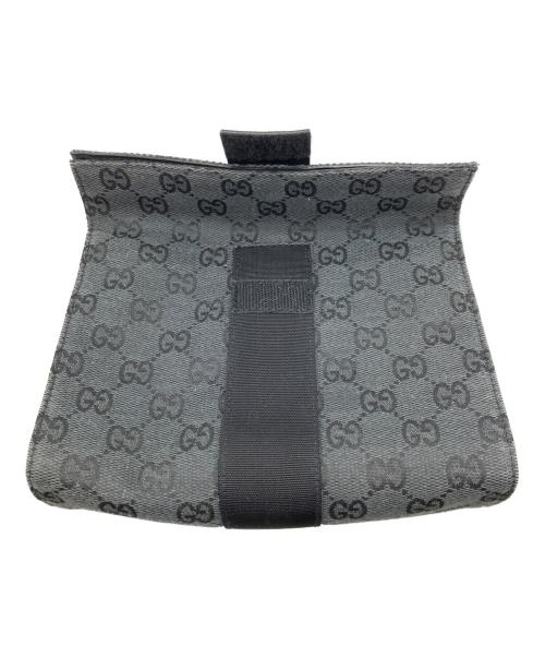 GUCCI（グッチ）GUCCI (グッチ) GG ポーチ ブラックの古着・服飾アイテム
