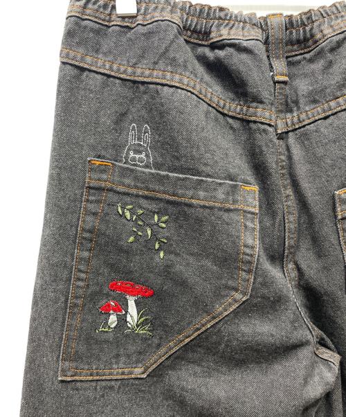 SCOLAR（スカラ）SCOLAR (スカラ) デニムパンツ ブラック サイズ:Mの古着・服飾アイテム