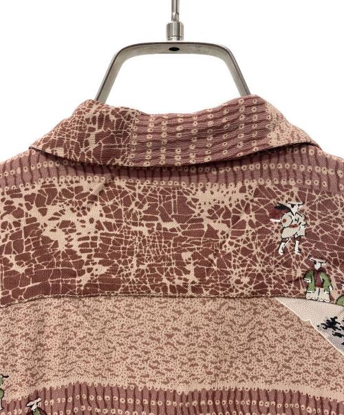 Sun Surf（サンサーフ）Sun Surf (サンサーフ) MUSASHIYA.LTD THE SHIRTMAKER 参勤交代 アロハシャツ ブラウン サイズ:Mの古着・服飾アイテム