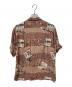 Sun Surf (サンサーフ) MUSASHIYA.LTD THE SHIRTMAKER 参勤交代 アロハシャツ ブラウン サイズ:M：9000円