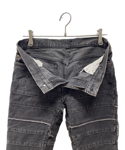 Hysteric Glamour（ヒステリックグラマー）Hysteric Glamour (ヒステリックグラマー) デニムパンツ グレー サイズ:Lの古着・服飾アイテム