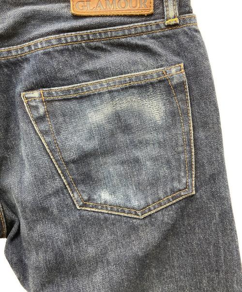 Hysteric Glamour（ヒステリックグラマー）Hysteric Glamour (ヒステリックグラマー) デニムパンツ スタッズ セルビッチ インディゴ サイズ:71cm（W28）の古着・服飾アイテム