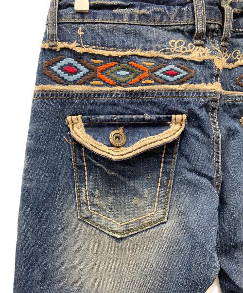 LOLITA JEANS（ロリータジーンズ）LOLITA JEANS (ロリータジーンズ) デニムパンツ インディゴ サイズ:76cm(W30)の古着・服飾アイテム