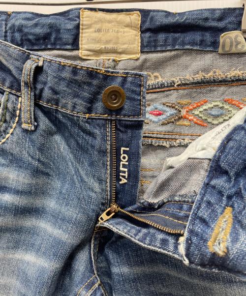 LOLITA JEANS（ロリータジーンズ）LOLITA JEANS (ロリータジーンズ) デニムパンツ インディゴ サイズ:76cm(W30)の古着・服飾アイテム