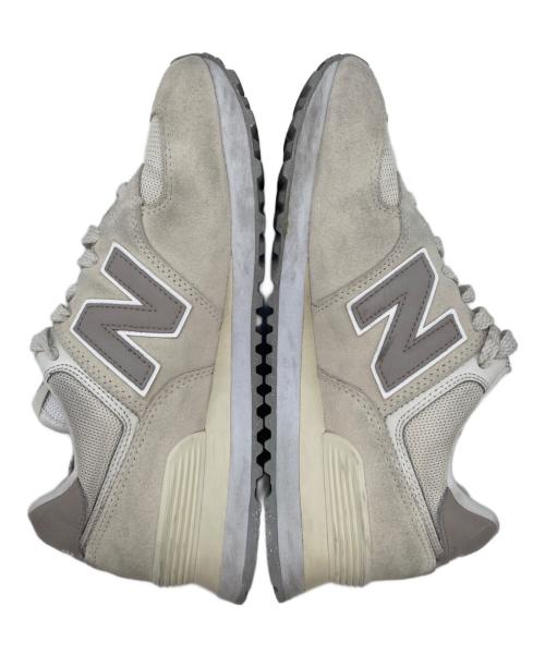 NEW BALANCE（ニューバランス）NEW BALANCE (ニューバランス) スニーカー 574 ライトグレー サイズ:24.5の古着・服飾アイテム