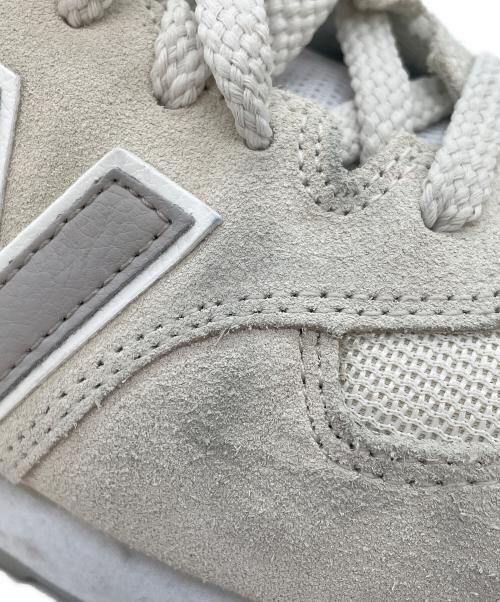 NEW BALANCE（ニューバランス）NEW BALANCE (ニューバランス) スニーカー 574 ライトグレー サイズ:24.5の古着・服飾アイテム