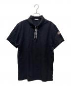 MONCLERモンクレール）の古着「ポロシャツ　SS POLO」｜ブラック