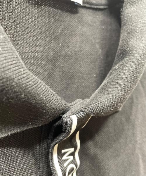 MONCLER（モンクレール）MONCLER (モンクレール) ポロシャツ　SS POLO ブラック サイズ:Lの古着・服飾アイテム