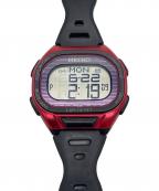 SEIKOセイコー）の古着「デジタルウォッチ」｜レッド