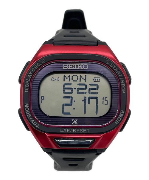 SEIKO（セイコー）SEIKO (セイコー) デジタルウォッチ レッドの古着・服飾アイテム