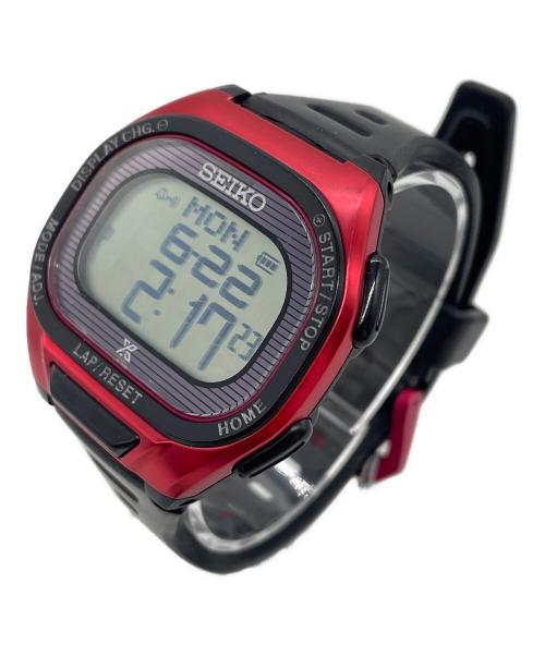 SEIKO（セイコー）SEIKO (セイコー) デジタルウォッチ レッドの古着・服飾アイテム