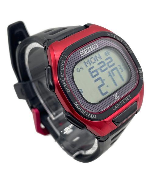 SEIKO（セイコー）SEIKO (セイコー) デジタルウォッチ レッドの古着・服飾アイテム