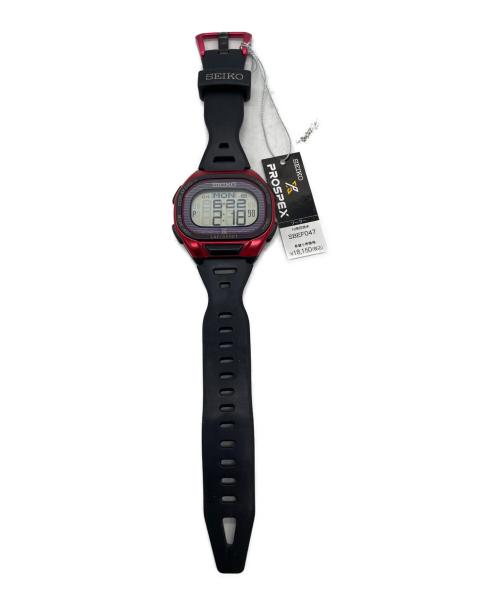SEIKO（セイコー）SEIKO (セイコー) デジタルウォッチ レッドの古着・服飾アイテム